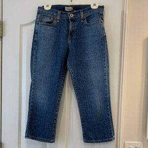 Levi's Blue Denim Jeans with Yellow Stitching